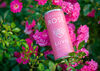 LÜVO Sparkling Rosé and roses